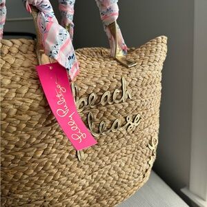 Lilly Pulitzer beach bag